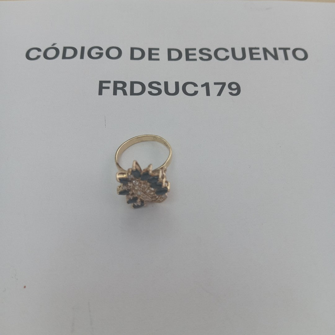 ANILLO ORO 14 K 4.3 GRMS (SEMINUEVO)