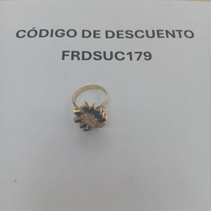 ANILLO ORO 14 K 4.3 GRMS (SEMINUEVO)