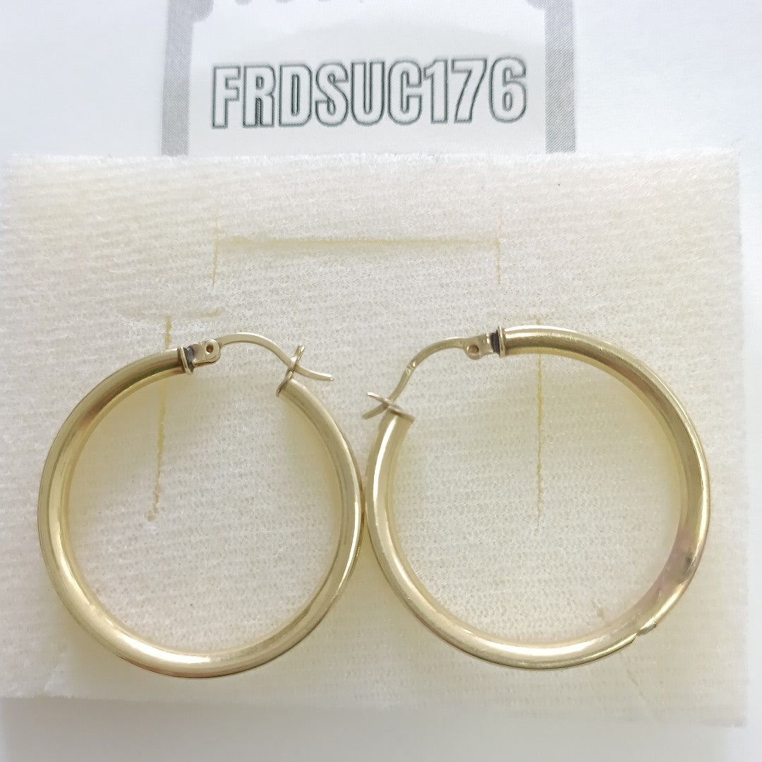 ARRACADAS PAR ORO 10 K 6,00 GRMS (SEMINUEVO)