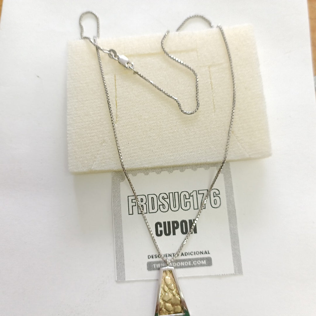 GARGANTILLA ORO COMBINADO 10 K 4,50 GRMS (SEMINUEVO)