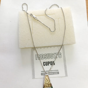 GARGANTILLA ORO COMBINADO 10 K 4,50 GRMS (SEMINUEVO)