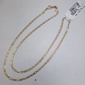 CADENA ORO 10 K 4.3 GRMS (SEMINUEVO)