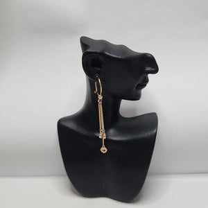 ARETES PAR ORO 14 K 2.2 GRMS (SEMINUEVO)