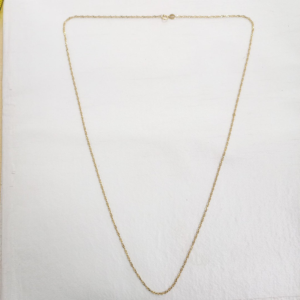 CADENA ORO 14 K 3.5 GRMS (SEMINUEVO)