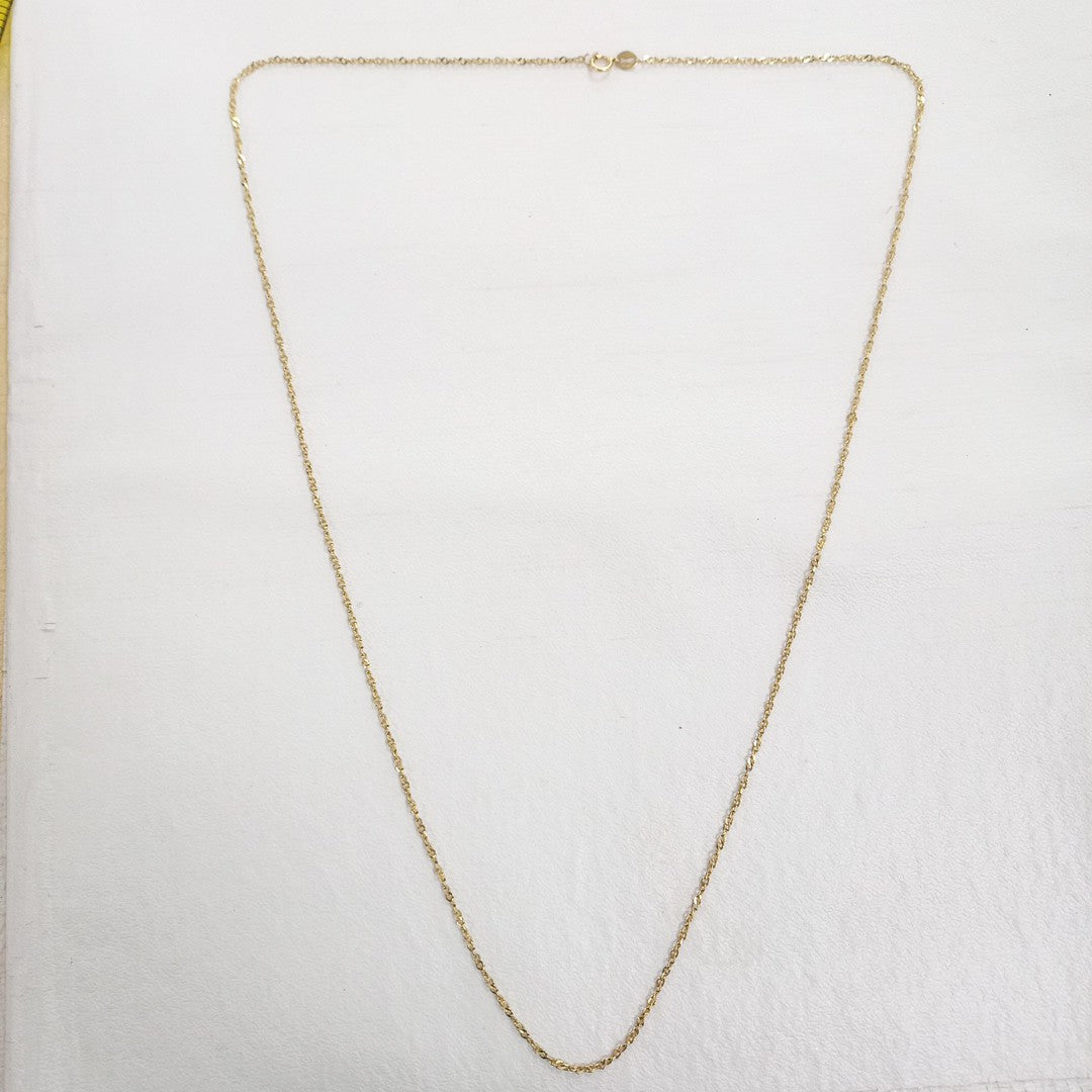 CADENA ORO 14 K 3.5 GRMS (SEMINUEVO)