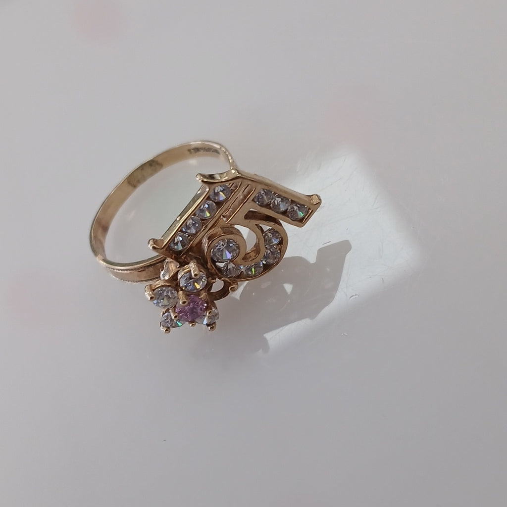 ANILLO ORO 10 K 2,70 GRMS (SEMINUEVO)