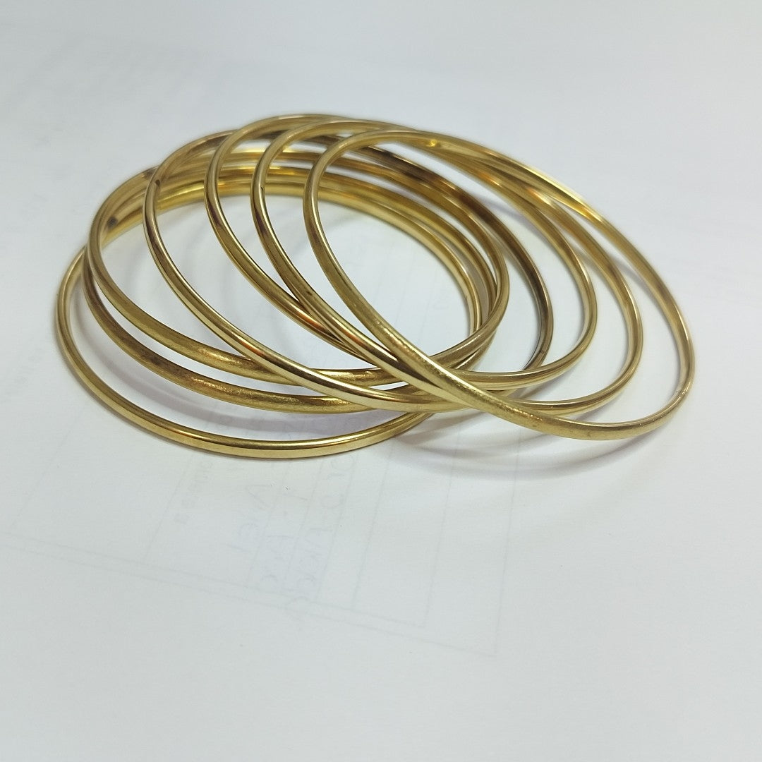 SEMANARIO DE PULSERAS ORO 14 K 38 GRMS (SEMINUEVO)