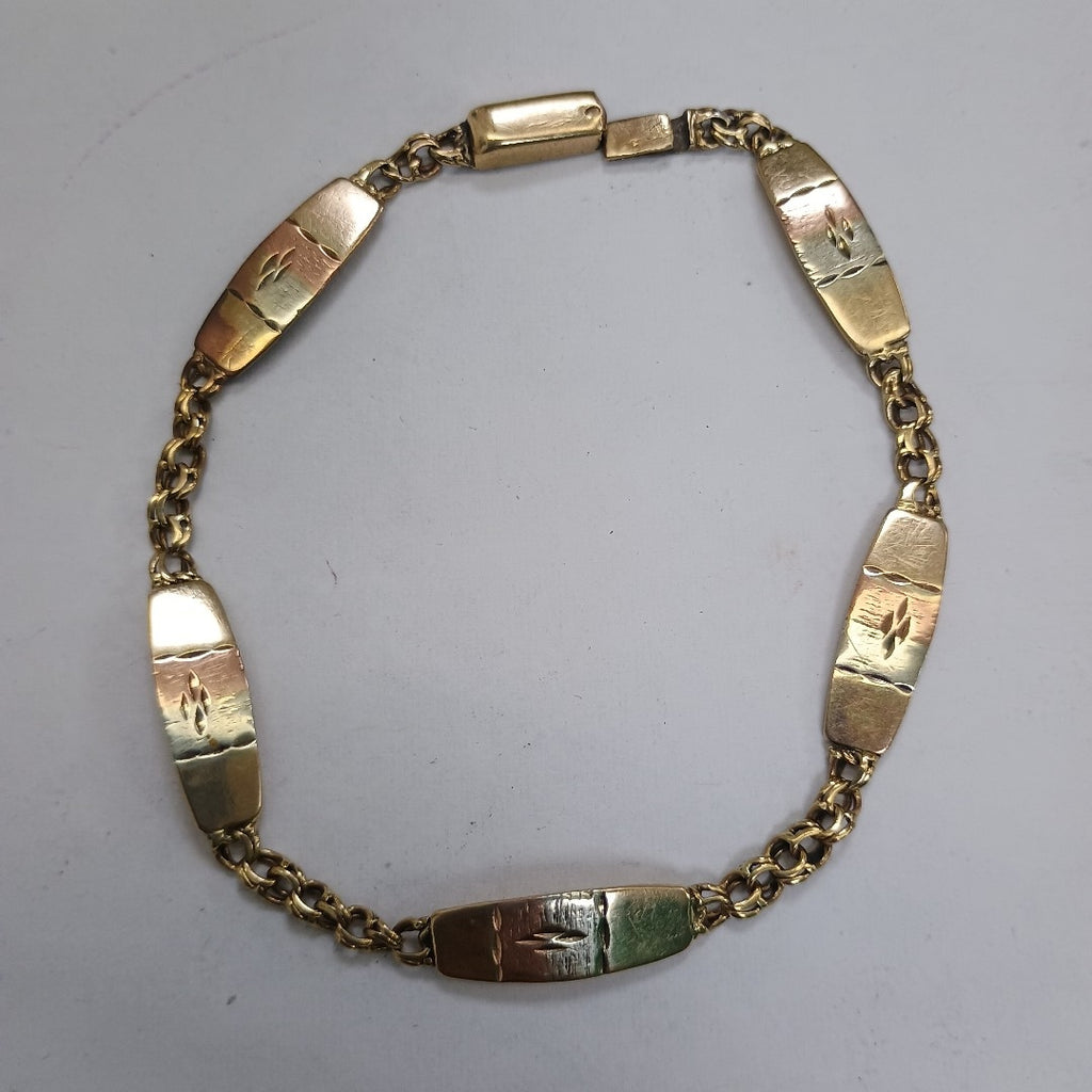 PULSERA ORO 10 K 4.9 GRMS (SEMINUEVO)