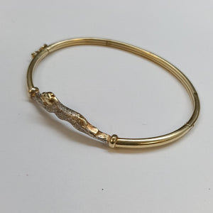 PULSERA RIGIDA ORO 14 K 7.5 GRMS (SEMINUEVO)