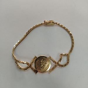 PULSERA ORO 21 K 2.08 GRMS (SEMINUEVO)