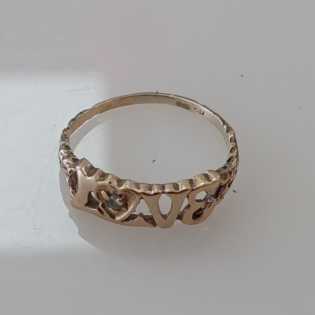 ANILLITO ORO 10 K 1,10 GRMS (SEMINUEVO)
