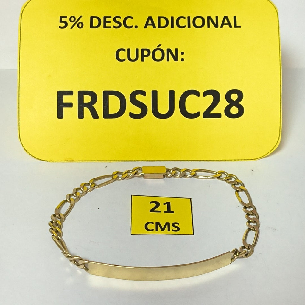 ESCLAVA ORO 10 K 8,70 GRMS (SEMINUEVO)