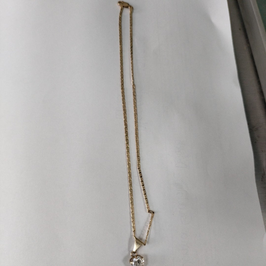 CADENA, DIJE ORO 14 K 4 GRMS (SEMINUEVO)