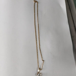 CADENA, DIJE ORO 14 K 4 GRMS (SEMINUEVO)
