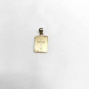 MEDALLA RELIGIOSA ORO 14 K 1.5 GRMS (SEMINUEVO)