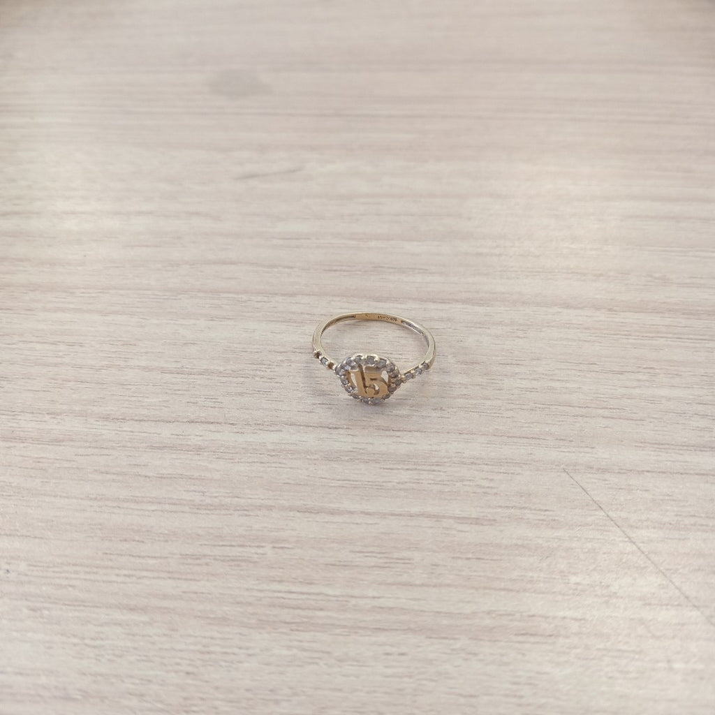 ANILLO ORO 10 K 1.1 GRMS (SEMINUEVO)