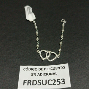PULSERA TEJIDO TEJIDO ESPECIAL PLATA .925 18 CM 4 GR (NUEVO)