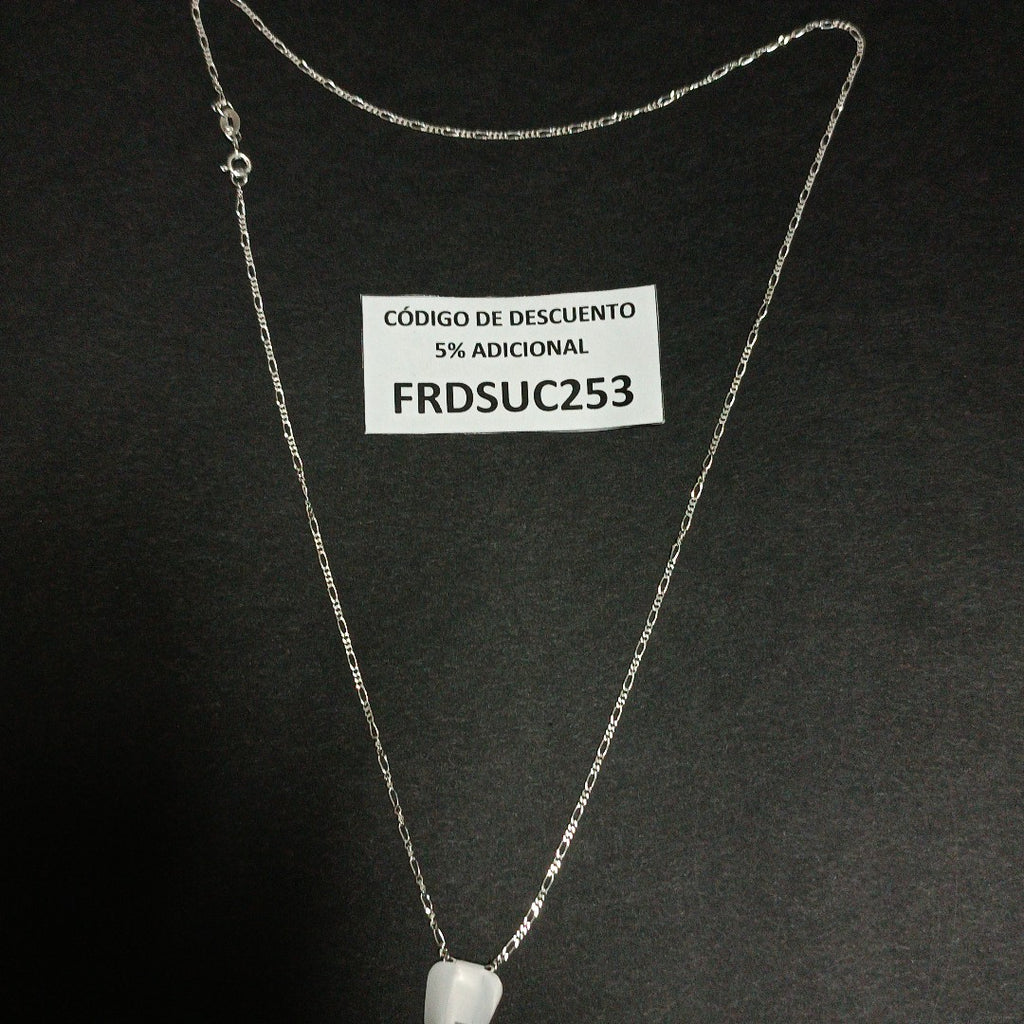 CADENA TEJIDO 3X1 PLATA .925 55 CM 2.4 GR (NUEVO)