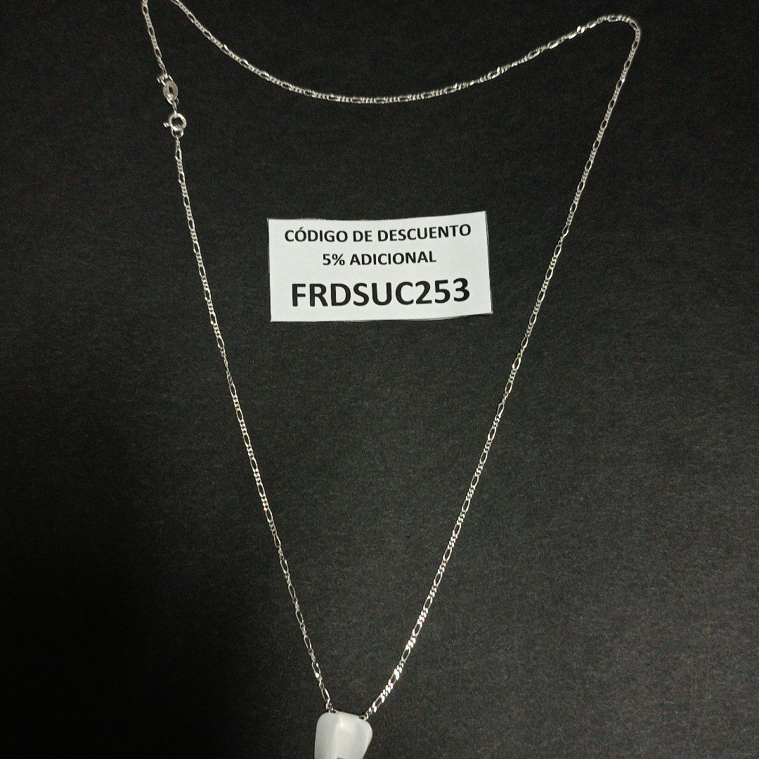 CADENA TEJIDO 3X1 PLATA .925 55 CM 2.4 GR (NUEVO)