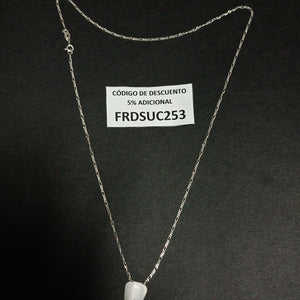 CADENA TEJIDO 3X1 PLATA .925 55 CM 2.4 GR (NUEVO)