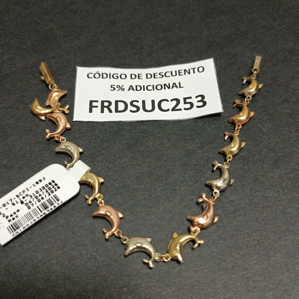 PULSERA ORO 14 K 6.2 GRMS (SEMINUEVO)