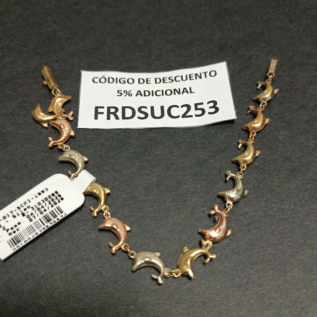 PULSERA ORO 14 K 6.2 GRMS (SEMINUEVO)