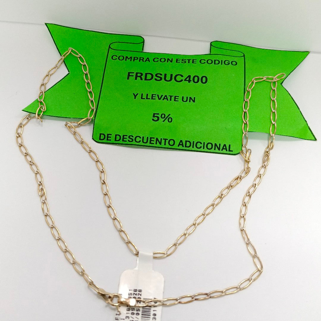 CADENA ORO 10 K 3,90 GRMS (SEMINUEVO)