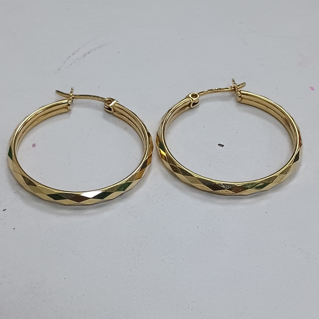 ARRACADAS PAR ORO 14 K 3 GRMS (SEMINUEVO)