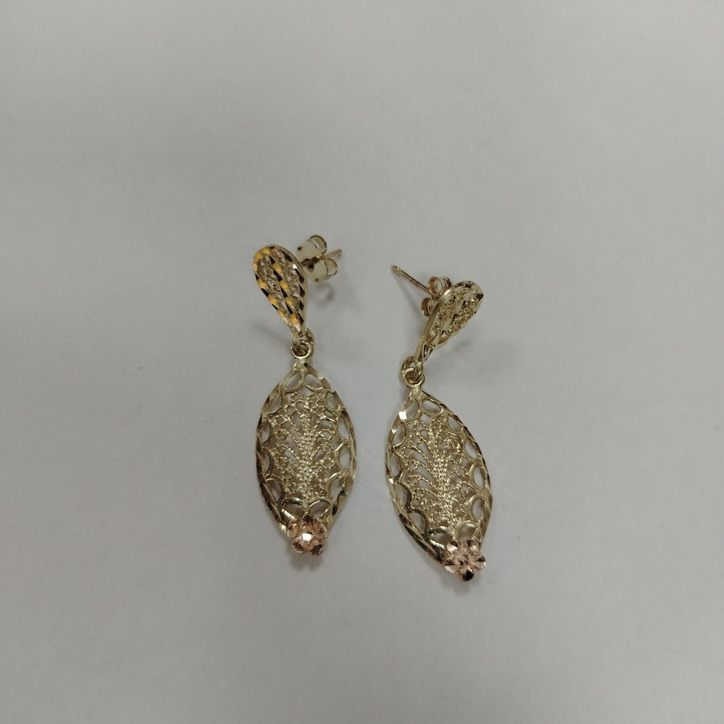 ARETES PAR ORO 14 K 3 GRMS (SEMINUEVO)