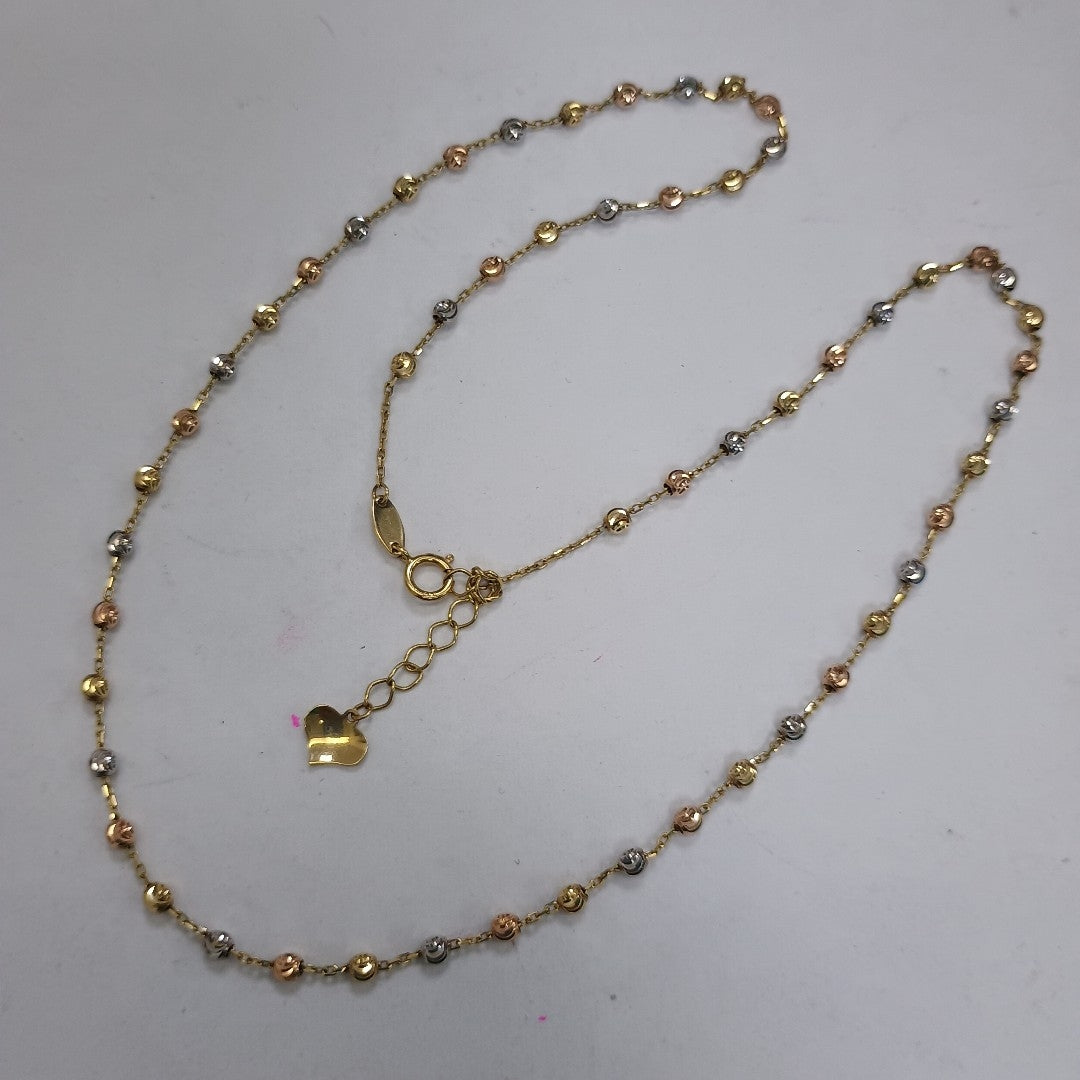 CADENA ORO 14 K 3.6 GRMS (SEMINUEVO)