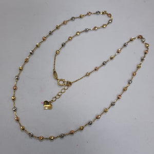 CADENA ORO 14 K 3.6 GRMS (SEMINUEVO)