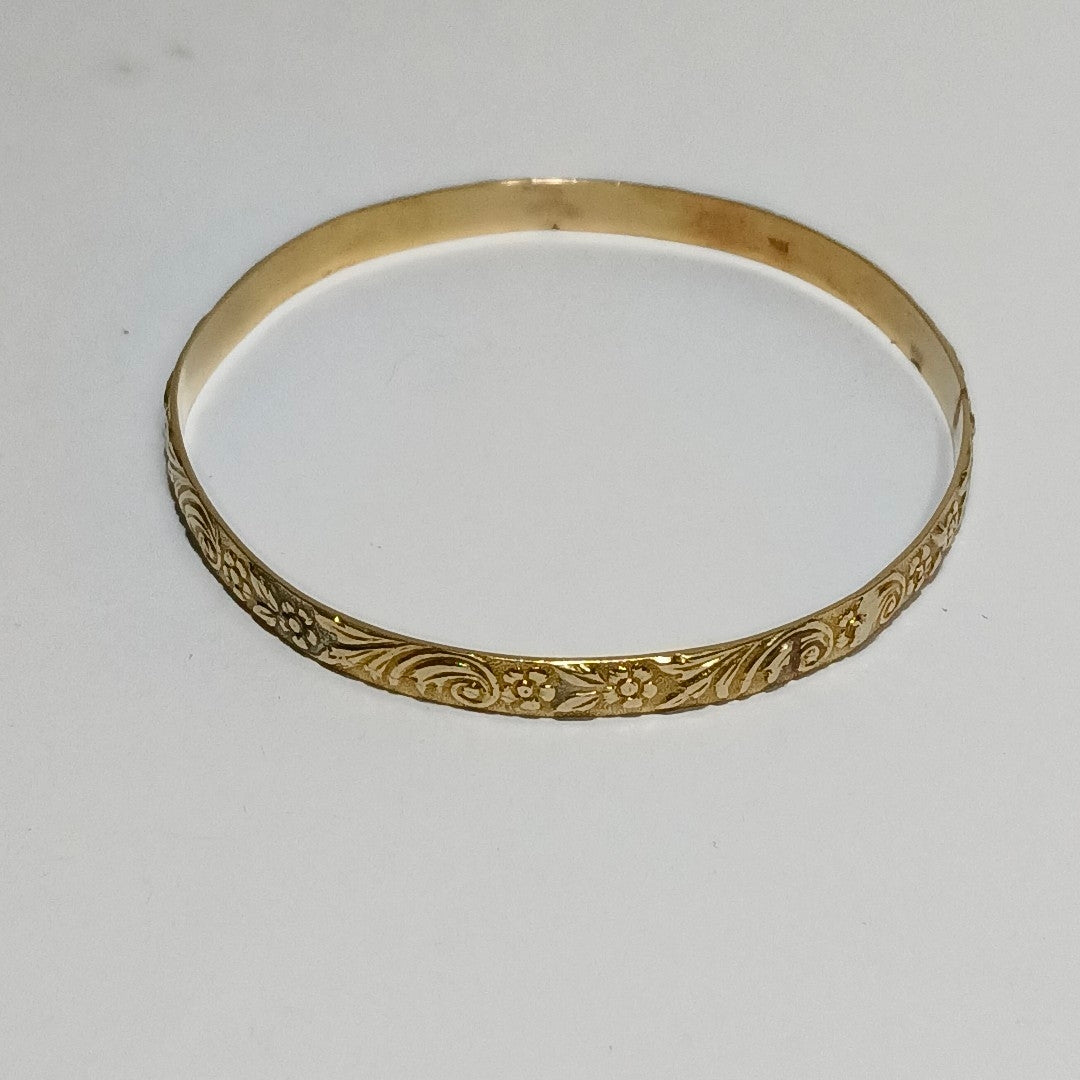 PULSERA RIGIDA ORO 18 K 15.1 GRMS (SEMINUEVO)