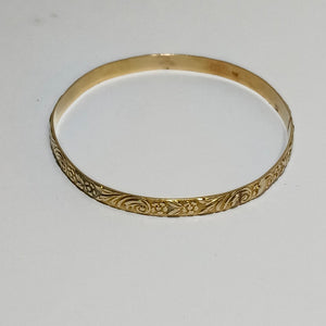 PULSERA RIGIDA ORO 18 K 15.1 GRMS (SEMINUEVO)