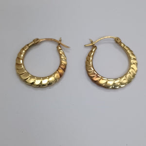 ARRACADAS PAR ORO 10 K 1.8 GRMS (SEMINUEVO)