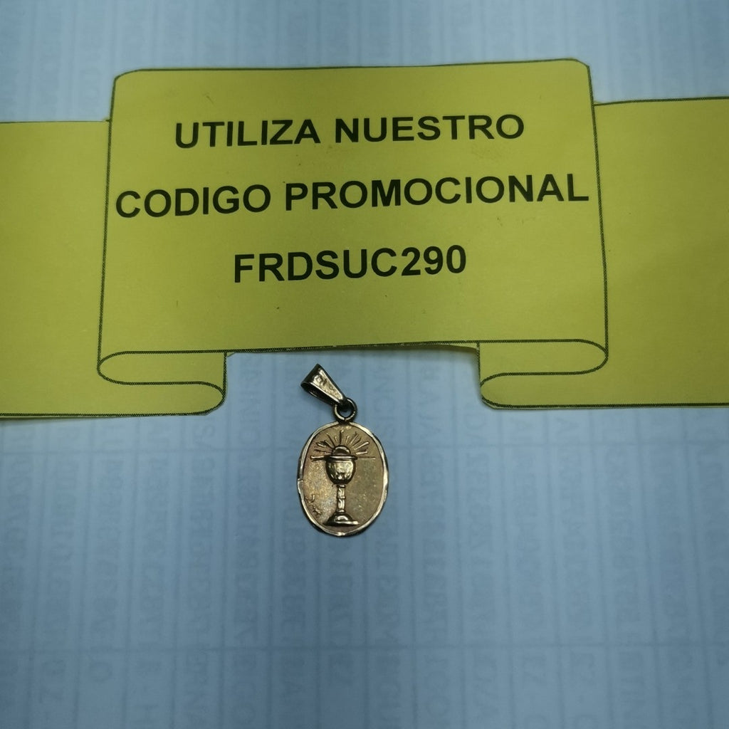 MEDALLA CONMEMORATIVA ORO 14 K 0.9 GRMS (SEMINUEVO)