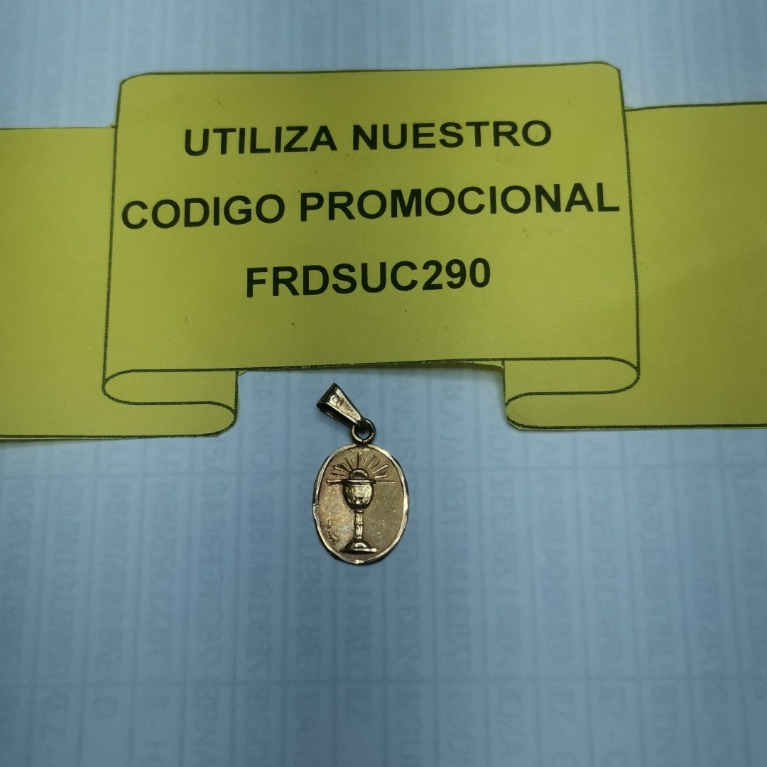 MEDALLA CONMEMORATIVA ORO 14 K 0.9 GRMS (SEMINUEVO)