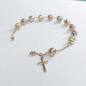 PULSERA ORO, ORO COMBINADO 14 K 10.5 GRMS (SEMINUEVO)