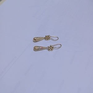 ARETES PAR ORO 10 K 1.6 GRMS (SEMINUEVO)