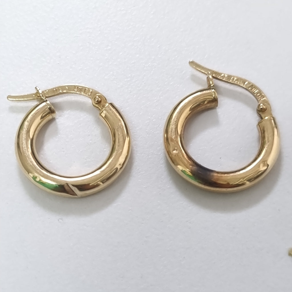 ARRACADAS PAR ORO 14 K 1,40 GRMS (SEMINUEVO)