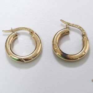 ARRACADAS PAR ORO 14 K 1,40 GRMS (SEMINUEVO)