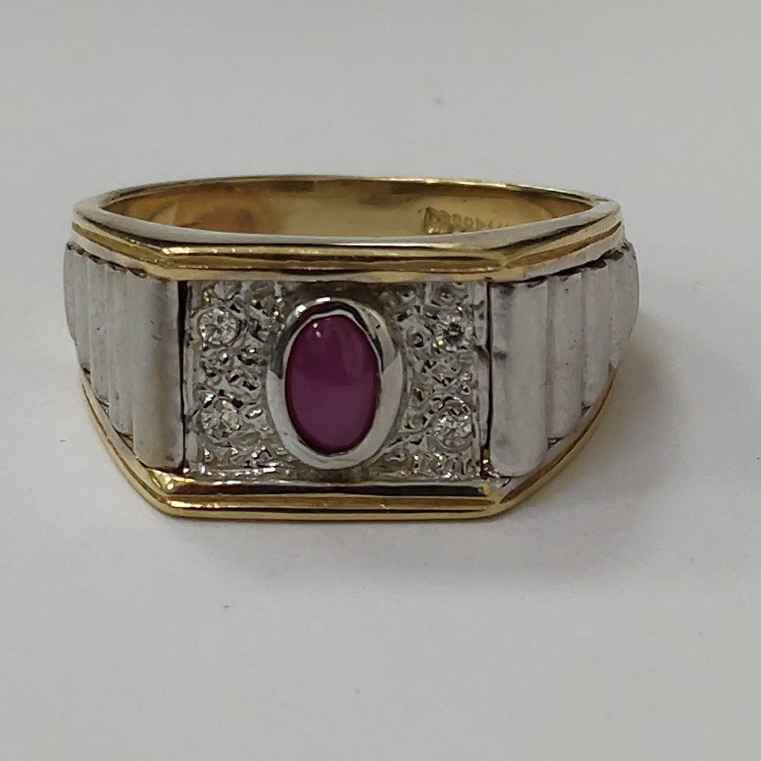 ANILLO ORO 14 K 9.9 GRMS (SEMINUEVO)