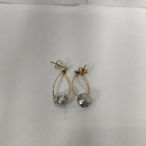 ARETES PAR ORO 10 K 2.6 GRMS (SEMINUEVO)