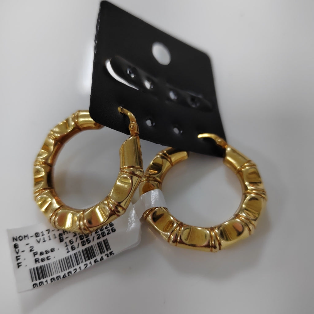 ARETES PAR ORO 14 K 4.9 GRMS (SEMINUEVO)