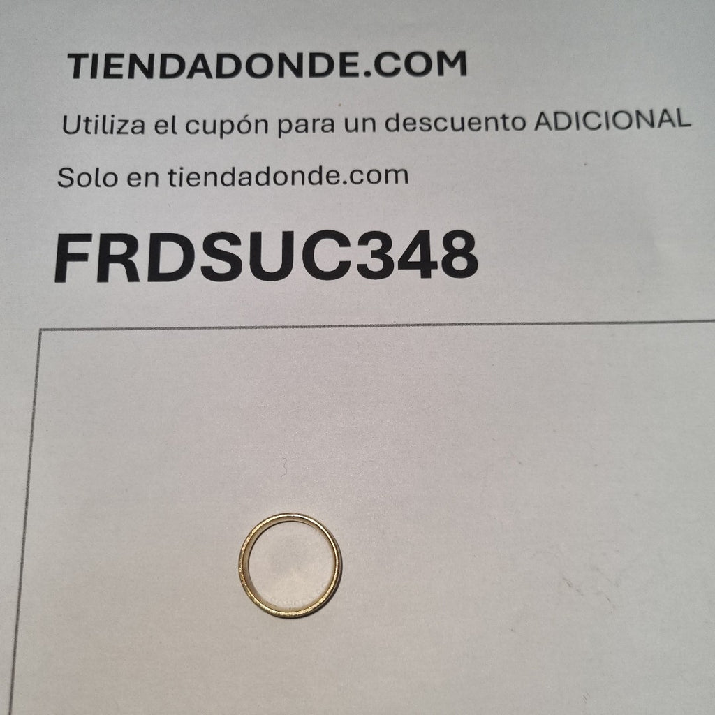 ARGOLLA ORO 14 K 5.3 GRMS (SEMINUEVO)