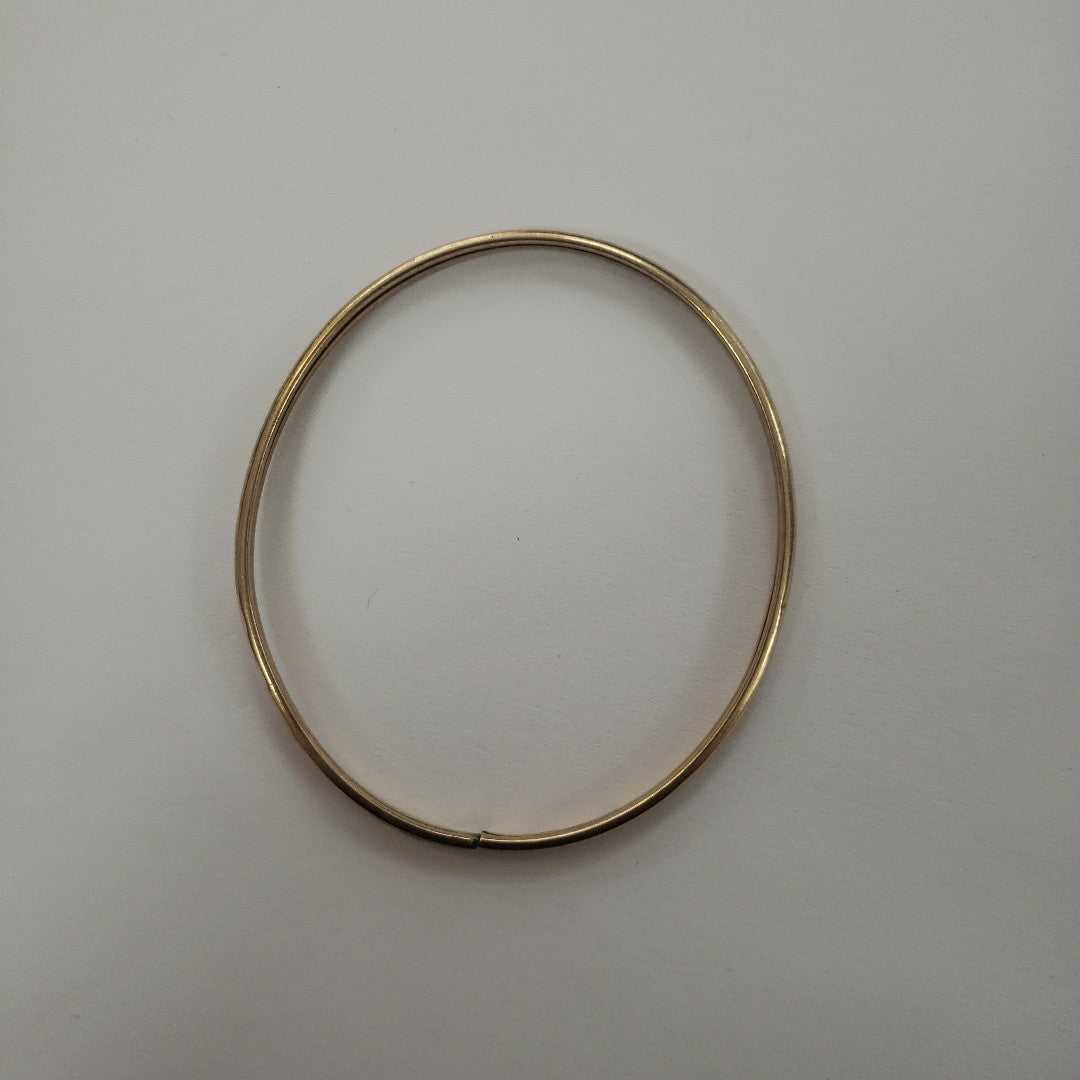 PULSERA RIGIDA ORO 10 K 3.5 GRMS (SEMINUEVO)