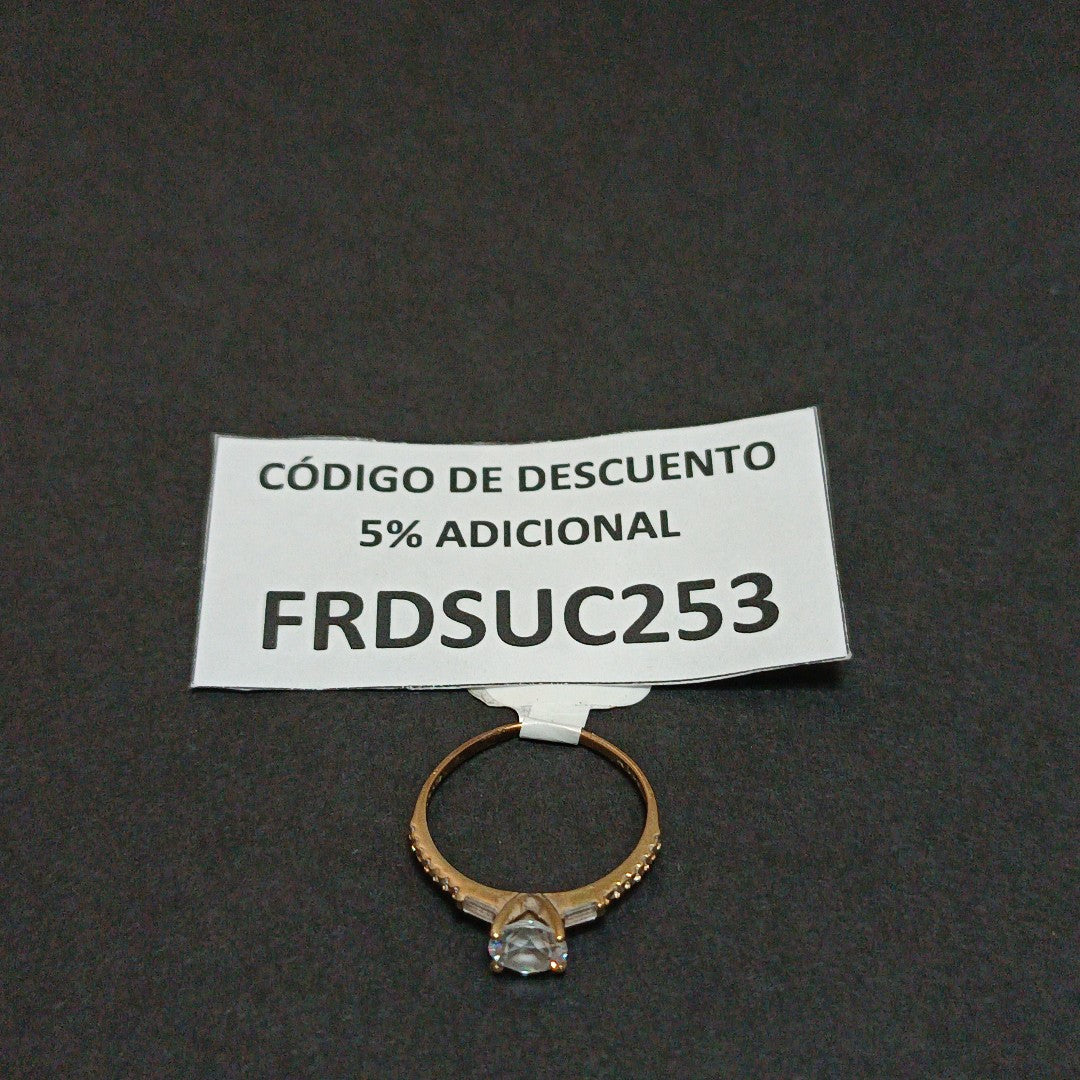 SOLITARIO ORO 10 K 1.4 GRMS (SEMINUEVO)