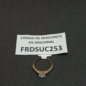 SOLITARIO ORO 10 K 1.4 GRMS (SEMINUEVO)
