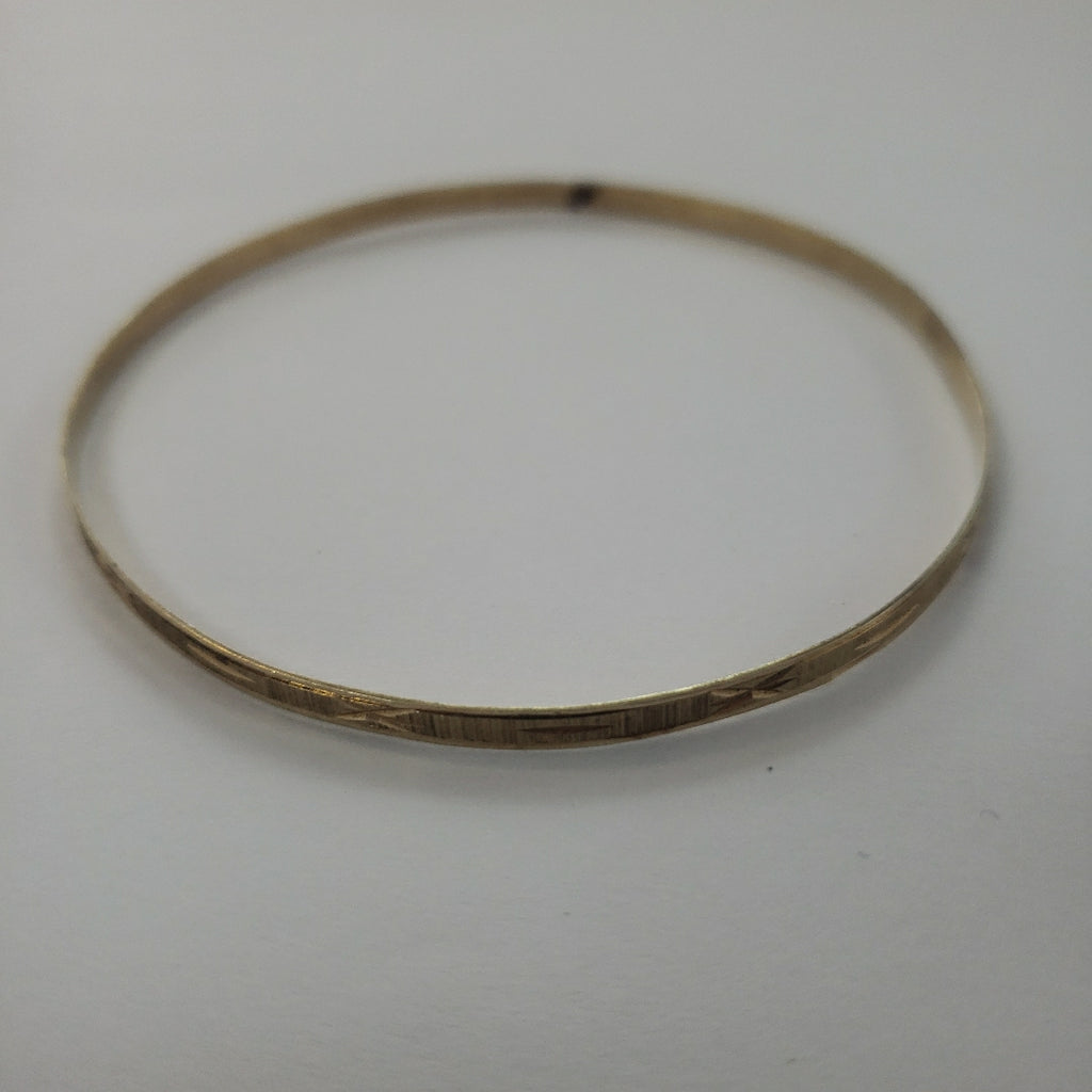 PULSERA RIGIDA ORO 10 K 3.9 GRMS (SEMINUEVO)