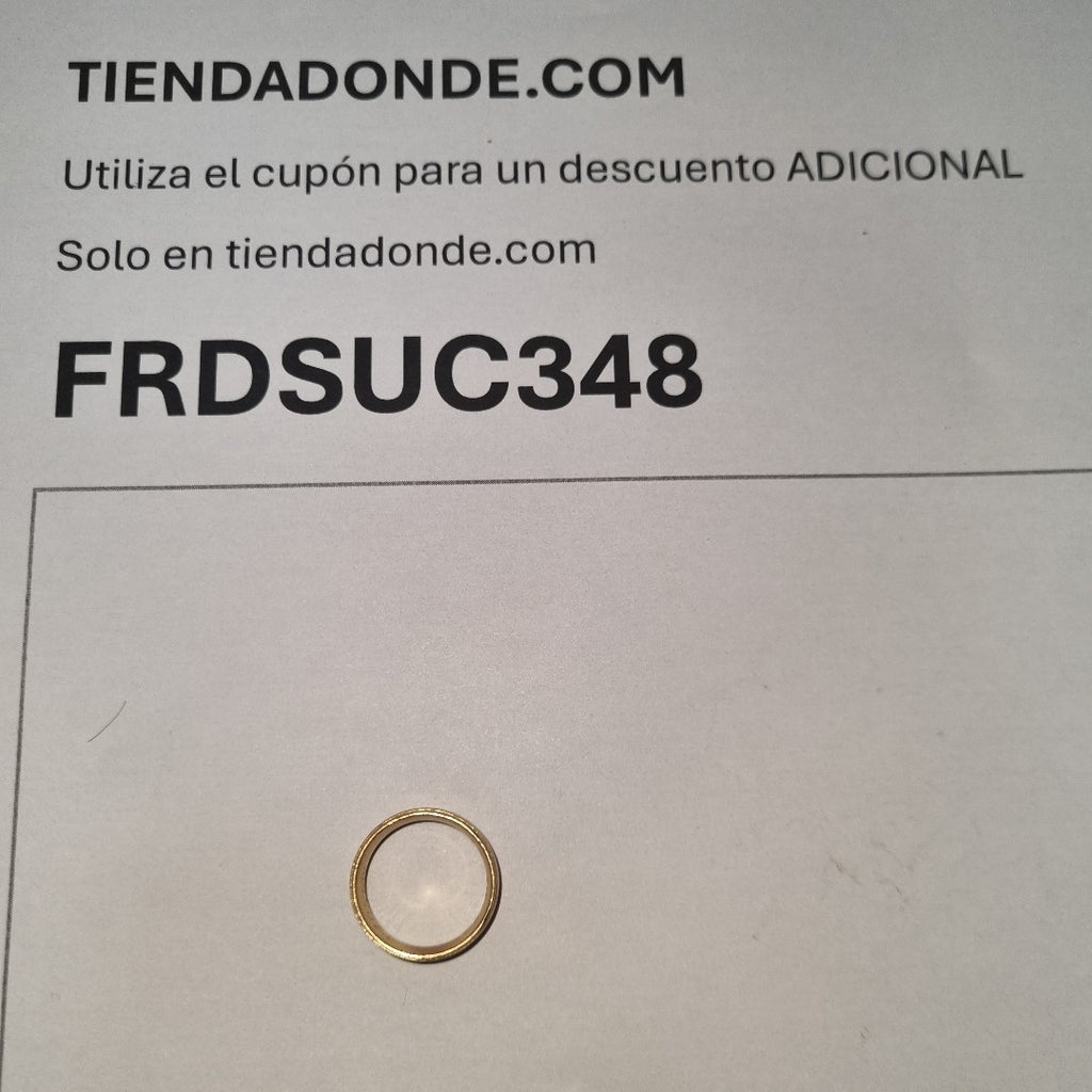 ARGOLLA ORO 14 K 4.9 GRMS (SEMINUEVO)