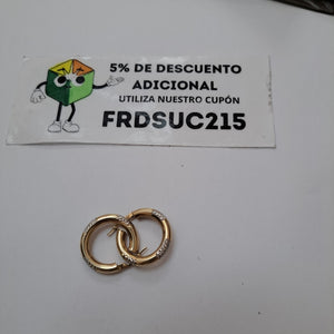 ARRACADAS PAR ORO 10 K 2.5 GRMS (SEMINUEVO)